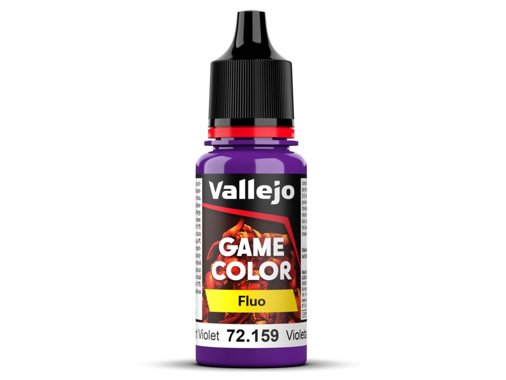 Vallejo Game Color 72159 Fluorescent Violet Fluo 18 ml.
