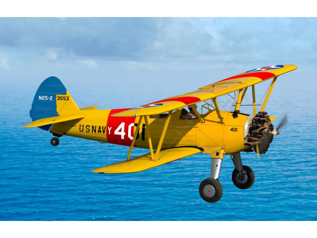 1:32 ICM Stearman PT-13/N2S-2/5 Kaydet, American Training Aircraft