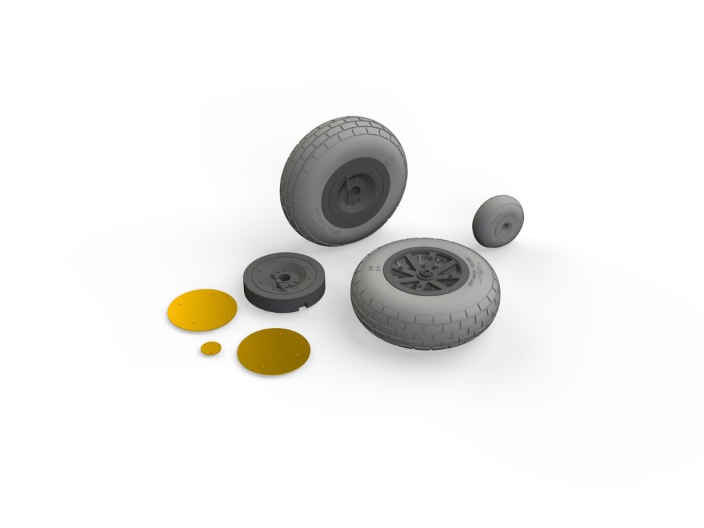 P-40E wheels 1/32 recommended for TRUMPETER