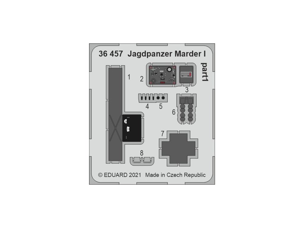 Jagdpanzer Marder I 1/35 recommended for TAMIYA