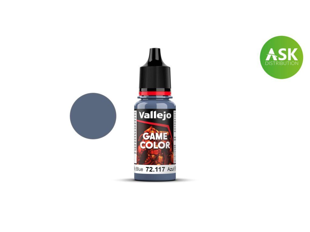 Vallejo Game Color 72117 Elfic Blue Color (18 ml)