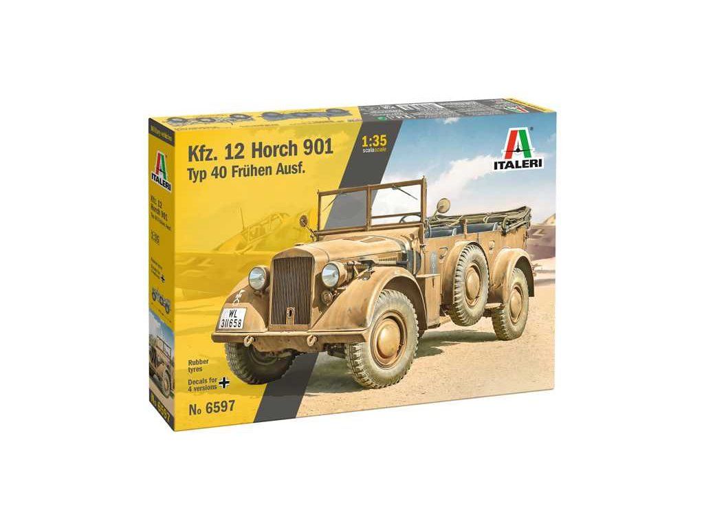 Italeri 6597 Kfz. 12 Horch 901 Type 40 Early Version 1/35