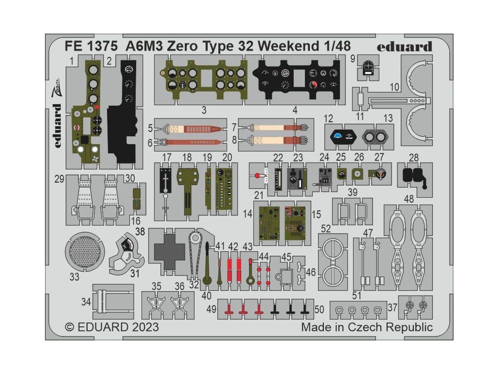 A6M3 Zero Type 32 Weekend 1/48 recommended for EDUARD