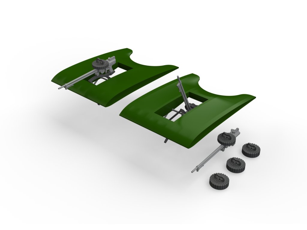 Sopwith Camel 2F.1 Lewis gun PRINT 1/48 recommended for EDUARD