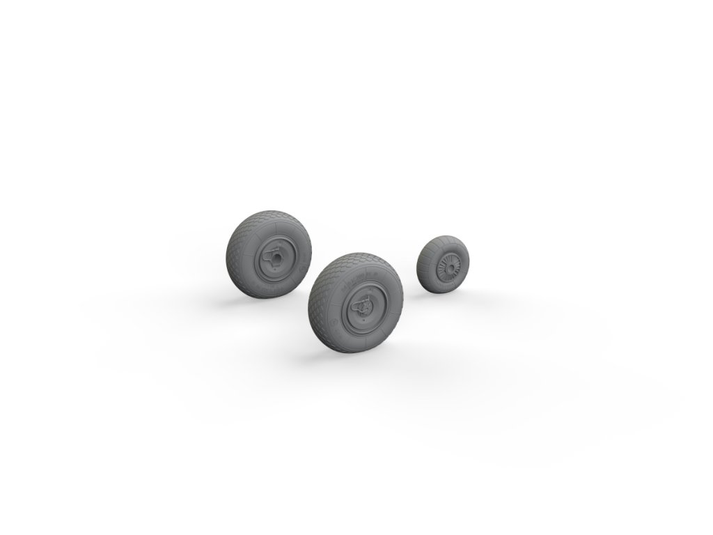 Ar 234B wheels 1/48 recommended for HASEGAWA/HOBBY 2000