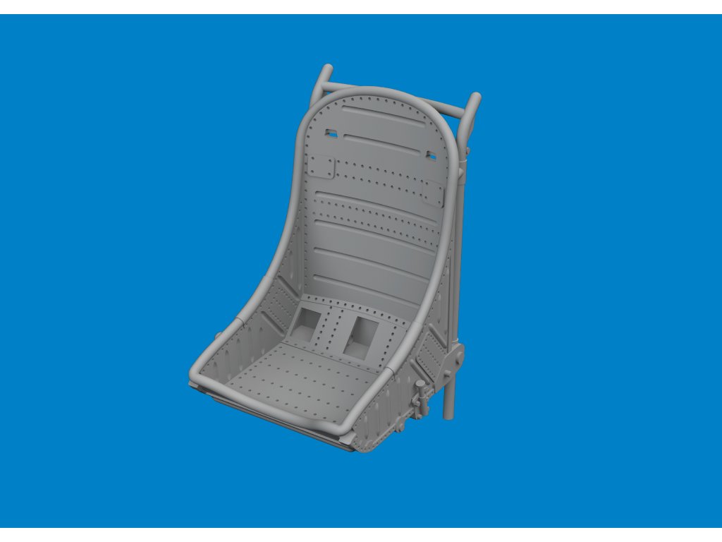 P-40 seat Type 1 PRINT 1/48 recommended for EDUARD
