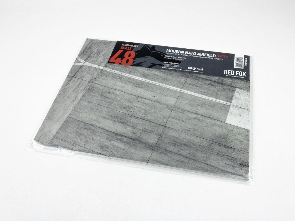 Red Fox Studio 1/48 Modern NATO Airfield Type 6 300x230mm
