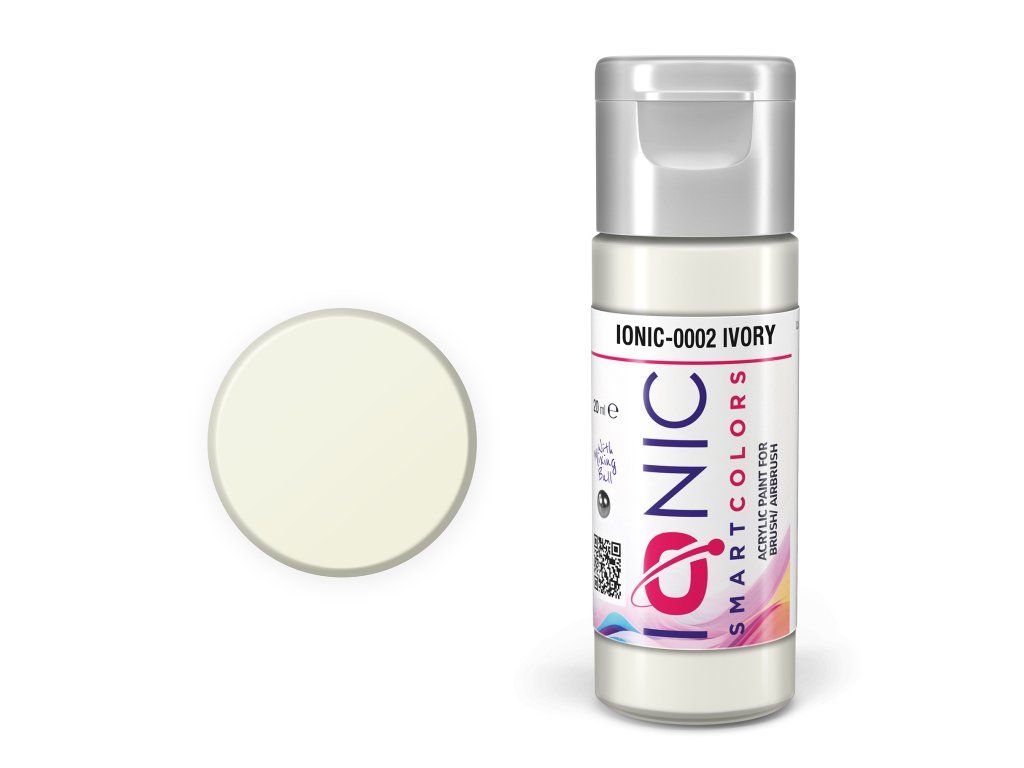 IONIC Ivory - smart acrylic color (20 ml)