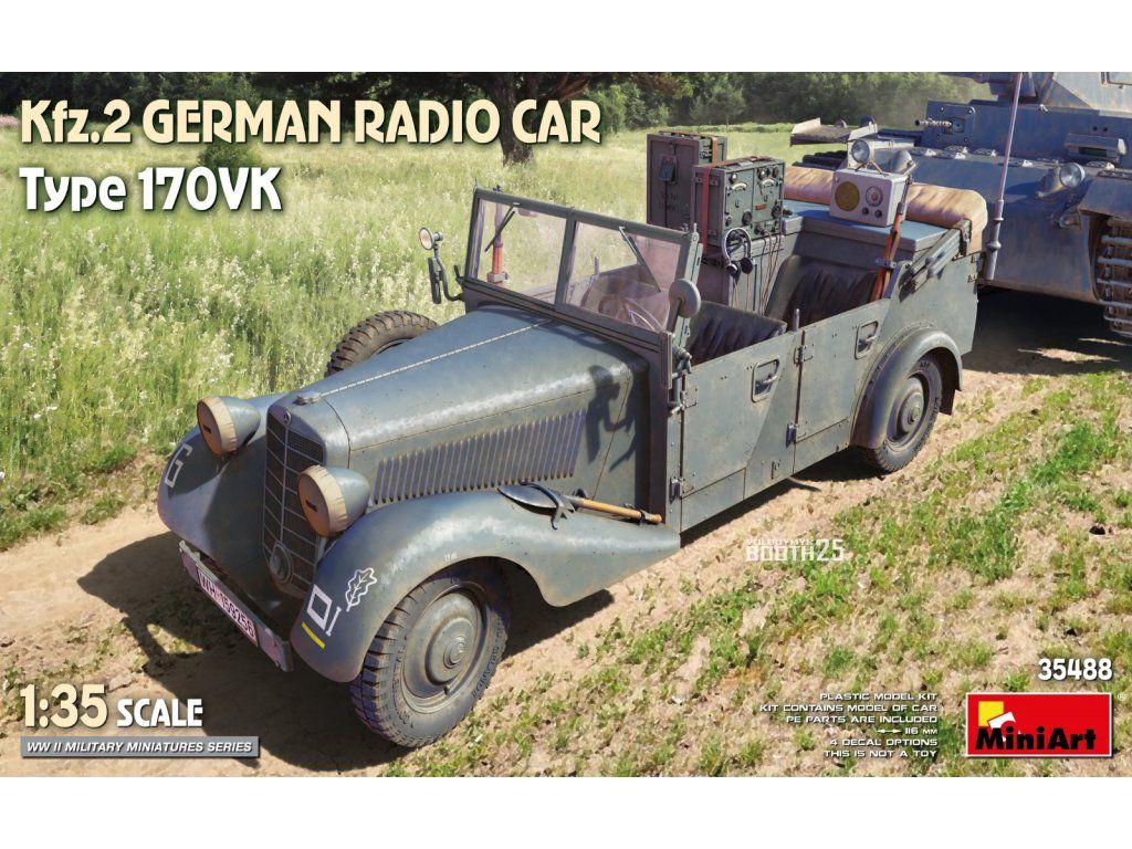 1/35 Kfz.2 German Radio Car Type 170VK