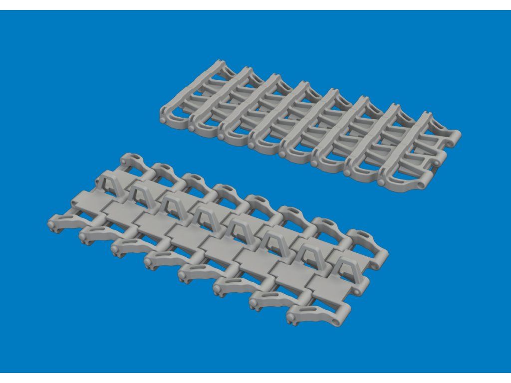 Pz.Kpfw. III/IV tracks Type 3A PRINT 1/35 recommended for