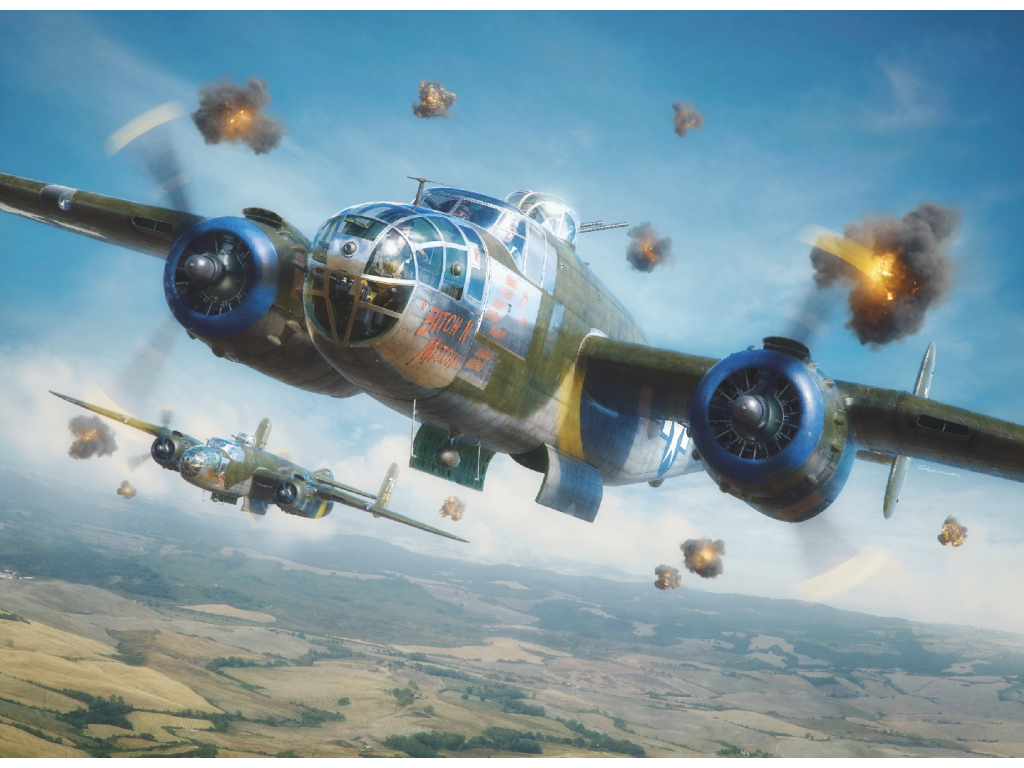 Duke Hawkins & ASK 1/48 B-25J Mitchell Limited Edition