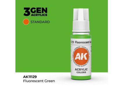 AK Acrylics 3GEN Fluorescent Green (17 ml)