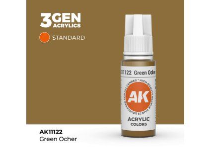 AK Acrylics 3GEN Green Ocher (17 ml)