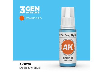 AK Acrylics 3GEN Deep Sky Blue (17 ml)