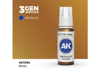 AK Acrylics 3GEN Brass (17 ml)