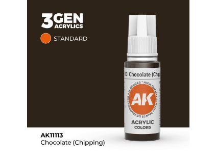 AK Acrylics 3GEN Chocolate (chipping) (17 ml)
