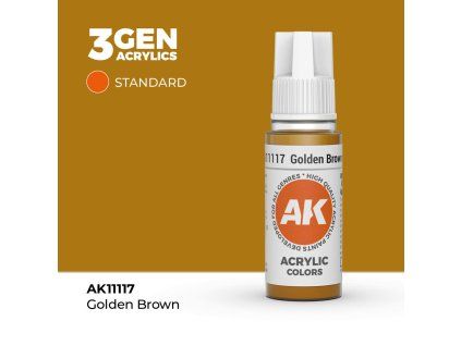 AK Acrylics 3GEN Golden Brown (17 ml)