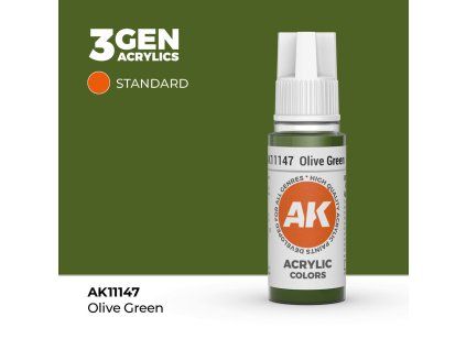 AK Acrylics 3GEN Olive Green (17 ml)