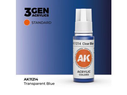 AK Acrylics 3GEN Clear Blue (17 ml)