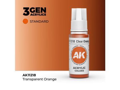 AK Acrylics 3GEN Clear Orange (17 ml)