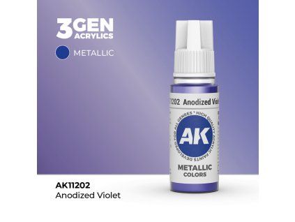 AK Acrylics 3GEN Anodized Violet (17 ml)