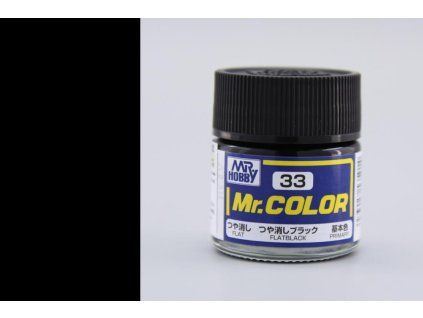 Mr. Color (10 ml) Flat Black