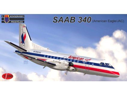 1/200 SAAB 340 (American Eagle/JAC) – Kovozávody Prostějov