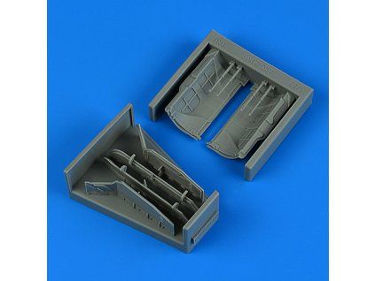 Quickboost 1/32 MiG-21MF undercarriage covers recommended for TRUMPETER