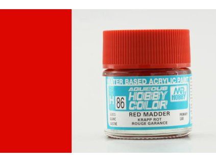 Aqueous Hobby Colors (10 ml) Red Madder