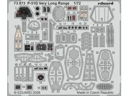 Eduard P-51D Very Long Range 1/72 recommended for ARMA HOBBY