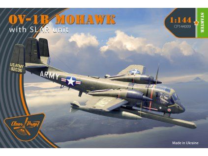 Clear Prop 1/144 OV-1B Mohawk "With SLAR unit" - Starter kit
