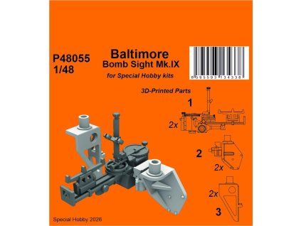 CMK 1/48 Baltimore Bomb Sight Mk.IX - for Special Hobby kits