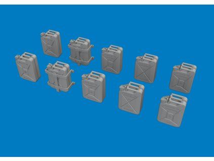 Eduard WWII German Jerry Cans PRINT 1/48
