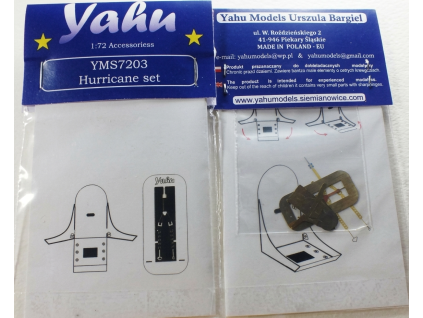 Yahu Models YMS7203 Hurricane set 1/72