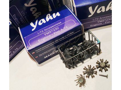 Yahu Models YMS7230 Fiat A.74 engine 1/72