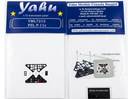 Yahu Models YML7212 P-11c 1/72