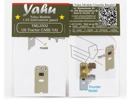 Yahu Models YML3502 US Tractor CASE VAI 1/35