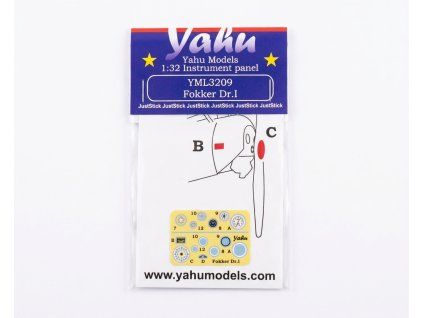 Yahu Models YML3209 Fokker Dr.I 1/32