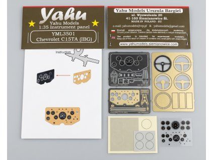 Yahu Models YML3501 Chevrolet C15TA 1/35