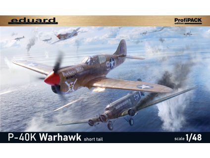 Eduard P-40K short tail 1/48 recommended for 82243