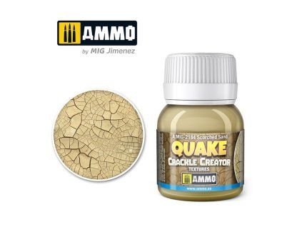 QUAKE CRACKLE CREATOR TEXTURES Scorched Sand 40 ml jar