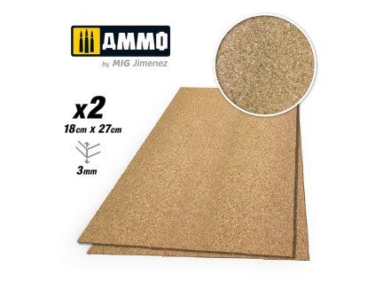 CREATE CORK Fine Grain (3mm) – 2 pcs 2 synthetic cork pcs in plastic bag