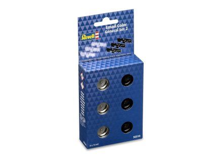 Revell 32214 Email Color General Set 2 Gloss (6 x 14ml)