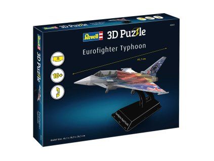 Revell 00253 3D Puzzle Eurofighter Typhoon "Rapid Pacific"