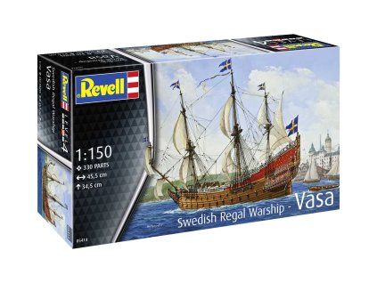 Revell 3960 Plastic ModelKit Ship 05414 - Sailing Ship VASA 1/150