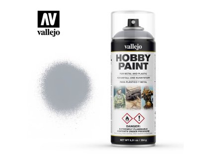 Vallejo Hobby Spray Paint 28021 Silver (400ml)