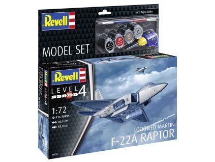 Revell 63858 Lockheed Martin F-22A Raptor 1/72