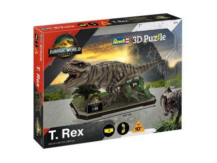 Revell 00246 Jurassic World T-Rex 3D Puzzle