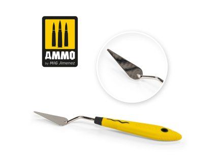Drop Shape Large Palette Knife Tool for scale modeling