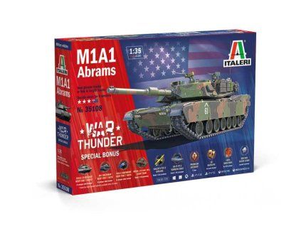 Italeri 35108 War Thunder M1A1 Abrams 1/35